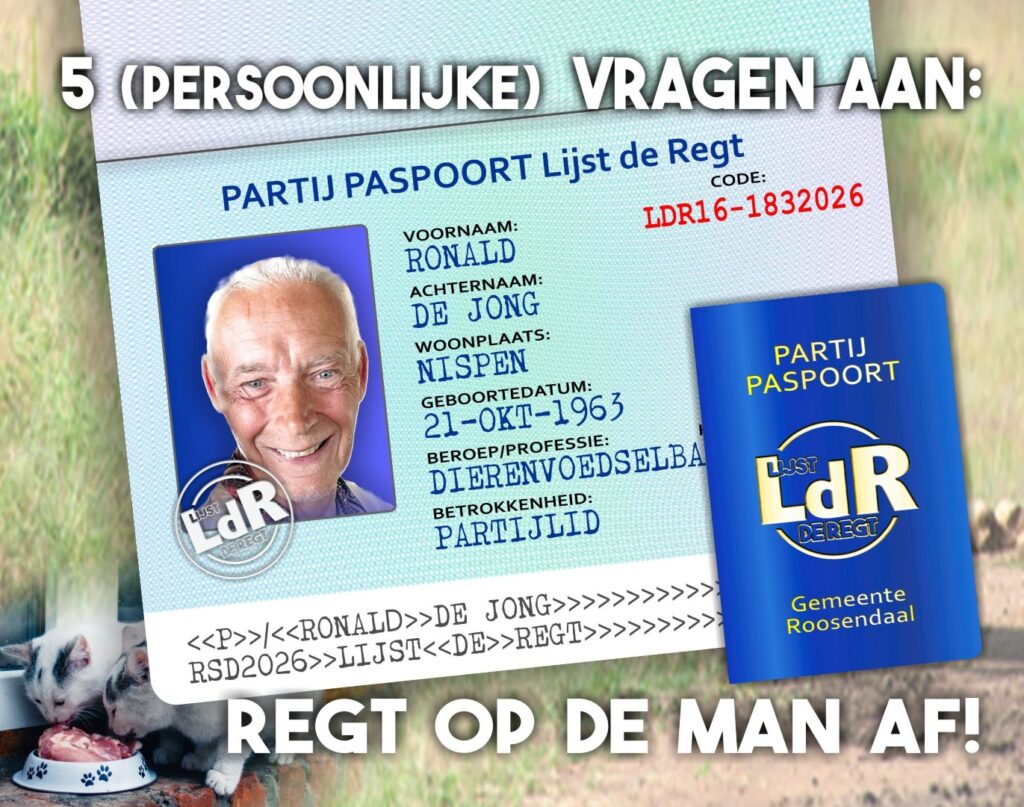 16 paspoort opmaak ronald de jong